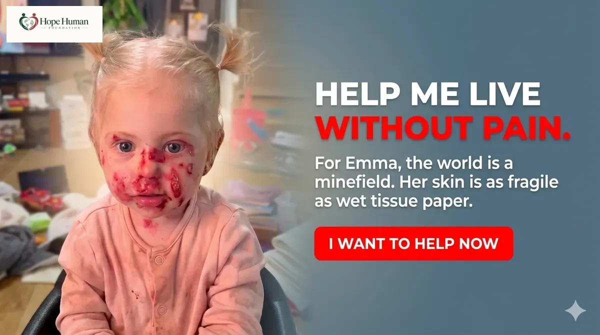 Help Emma Access Specialized Epidermolysis Bullosa Care — photo 1