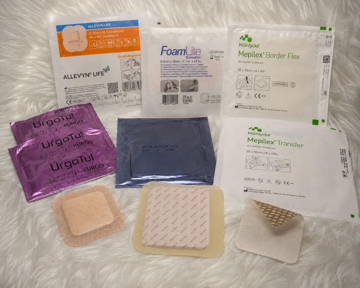 Special dressings and careful wound treatment help reduce Arielle's pain.
