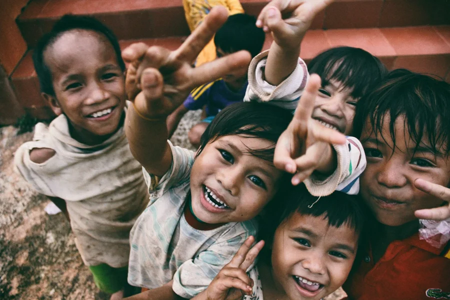 Children together
